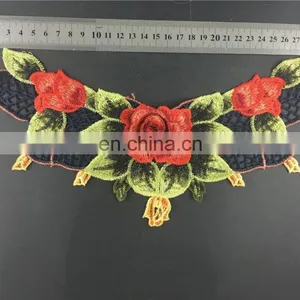 2017 New Dedign Fashion Embroidery Colorful Collar thumbnail-6