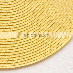 Round Plastic Metallic Placemat thumbnail-4