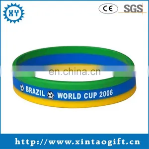 2014 World Cup Positive Silicone Energy Bracelets thumbnail-1