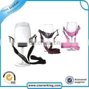 Portable Hand Free Stylish Hot Selling Cheap Wine Glass Lanyard thumbnail-1