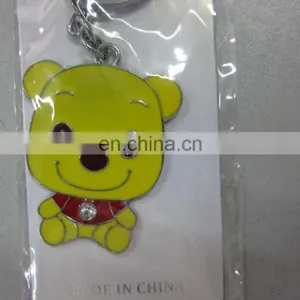 Mini Cute Metal Cartoon Keychains With Epoxy Wholesale thumbnail-6