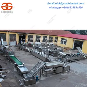 Automatic French Fries Making Line|Commercial French Fries Making Machine|Frozen French Fries Machine thumbnail-4