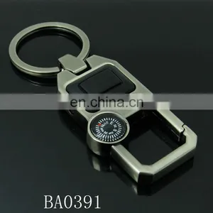 Promotion Gift Aluminum Keychain With LED Light thumbnail-3