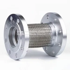 Metal Flanged Braided Hose for Absorbing Vibration thumbnail-1