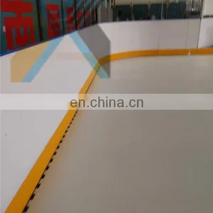 4x8 Plastic Hdpe Sheet for Synthetic Ice Rink Board Hockey Dasher Board Kick Plate Inline Hockey Dasherboard thumbnail-1