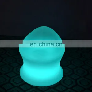 Rechargeable Rgb Colors Glow Bar Furniture Illuminated Led Fancy Chairs for Ktv Nightclub thumbnail-1