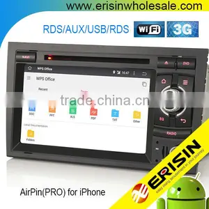 Erisin ES2028A 7" A4 Touch Screen Car Radio DVD GPS Navigation System thumbnail-1