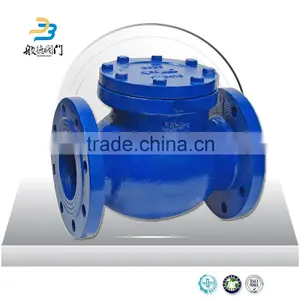 Ductile Iron Cast Iron Flanged Swing Check Valve 6 Inch thumbnail-2