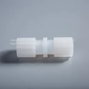 High Temperature Resistant PFA Straight Union Tube Fitting thumbnail-2