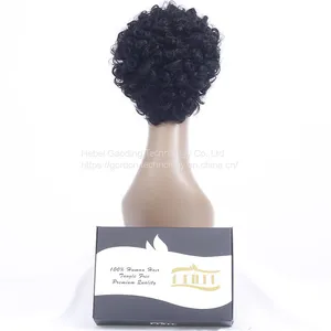 Wholesaler of Short Curly Human Hair Wigs thumbnail-3