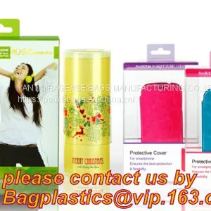 PLASTIC BOX, CLEAR BOX, PET BOX, PP BOX, PVC BOX, ROUND SHAPE BOX, PLASTIC CASE, BOX WITH HANGER, PI thumbnail-1