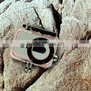 Perfect 60 Meters Deep Waterproof Case for Xiaomi Yi Camera With Full Buttons For Easy Operation On Xiaomi Yi Action Cameras thumbnail-5