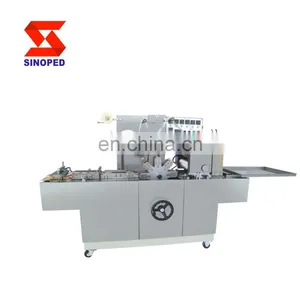 SINOPED Box BOPP Film 3D Packaging Machine Manufacture With Gold Tear Tape thumbnail-1