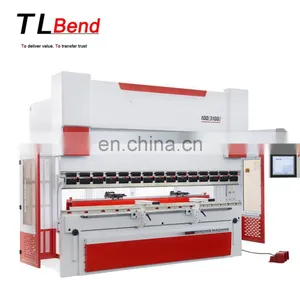 T&L Brand Fastest 200Ton3200 CNC Press Brake With DA66T CNC System 8+1 Axis thumbnail-1