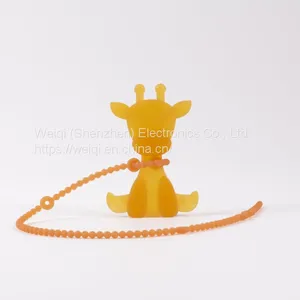 Animal Giraffe Baby Teether Baby Toys Food Grade Silicone BPA Free thumbnail-2