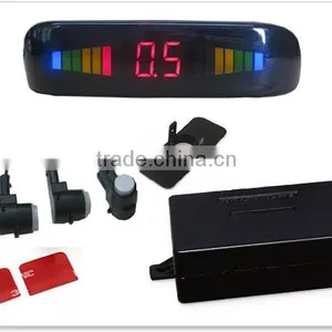12v New Shape Car Patrick Sensors LED005 Waterproof Reverse Sensor With Black Silver and White Sensors thumbnail-1