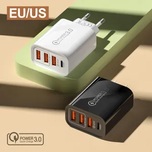 Factory Wholesale High Quality PD Type QC3.0 Fast Portable Mobile Phone Adapter Charger for Iphone for Xiaomi thumbnail-1