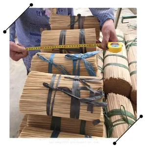 Wholesale Custom Natural Unscented Agarbatti Bamboo Stick Sticks Incense Agarbatti Making Bamboo Skewer thumbnail-1