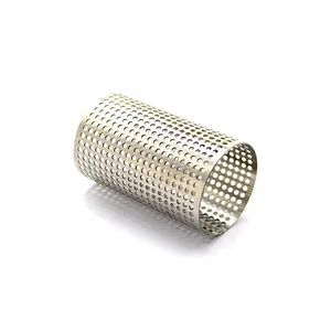 Hot Selling 304 Stainless Steel Perforated Wire Mesh Filter Tube thumbnail-1