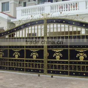 Steel Gate, Metal Gate, Forged Iron Gate thumbnail-1