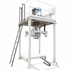 1000kg Weighing Automatic Ton Big Bag Packing Machine Bulk Bag Filler Big Bag Filling Equipment Grain Corn Filling Ton Bag Packing Machine thumbnail-4