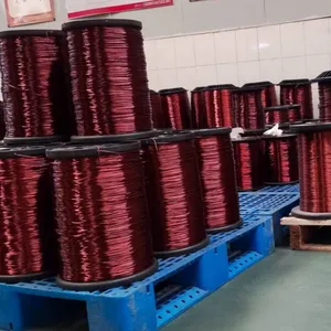4.00mm SWG 8-20 EIAIW Enamelled Enameled Aluminum Wire for Stabilizer Winding Coils thumbnail-5