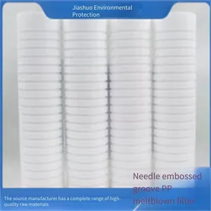 40-inch pp Grooved Filter Element With Surface Slots and High Dirt-holding Capacity, Supplied by Jiashuo Environmental Protection thumbnail-1