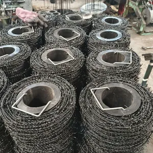 Galvanized Barbed Wire Mesh Stainless Steel Barb Wire Fence Roll thumbnail-1