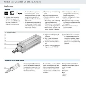 100% Original FESTO Standards-based Cylinder DSBF-C-32-25-PPSA-N3-R 1778834 DSBF-C-32-25-PPVA-N3-R 1773752 ISO Cylinder thumbnail-5