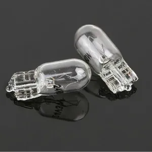 Factory Price T10 Glass Amber Bulb 168 Bulb 12V5W Wedge Bulb Halogen W2.1x9.5d thumbnail-3