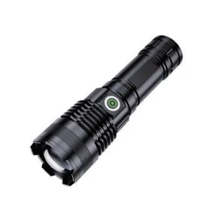 High-Brightness White Light Flashlight, Long-Range Rechargeable Torch for Outdoor/Industrial/Emergency Use thumbnail-1