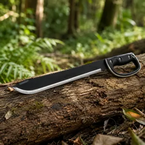 Multi Purpose Camping Knife Outdoor Machete With Comfortable Grip Handle thumbnail-5