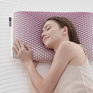 Grid Gel Memory Foam Pillow thumbnail-1