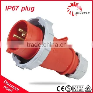 IP67 16A 400V 5P High End Type Industrial Plug thumbnail-1