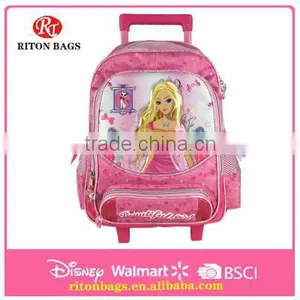 Wholesale Fashion Princess Kids Trolley Bags thumbnail-1