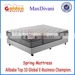 9Yr Gold Wholesale Popular New Design Bonnel Spring Mattress Price for Bedroom 6807-2A# thumbnail-1