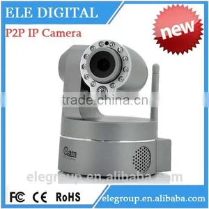 COMS Sensor Pan/Tilt Wifi Wireless P2P Security Camera for Outdoor/indoor From Shenzhen thumbnail-1