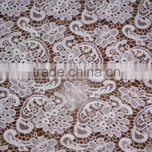2016wholesale Lace Garment Accessory/embroidery Cotton Full Lace Water Soluble Lace Fabric thumbnail-4