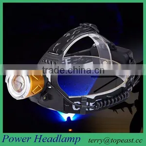 LED Light Waterproof Zoomable 4 Modes Headlight thumbnail-1