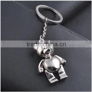 Metal Keychain and Creative Keychain Active Bear Teddy Bear Key Chain thumbnail-1