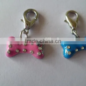 Factory Wholesale Colorful Enamel Dog Bone Charms Pendant thumbnail-1