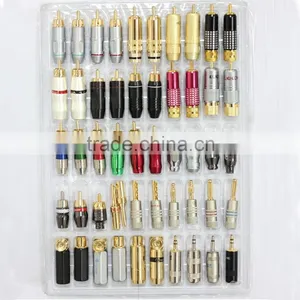 Quality Gold Plated Audio Connector TV PLUG thumbnail-4