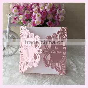 Cheap Laser Cut Cards Wedding Invitation Card Made in Chinese Factory,baby Christening and Quinceanera Inviteation Greetingcard thumbnail-1