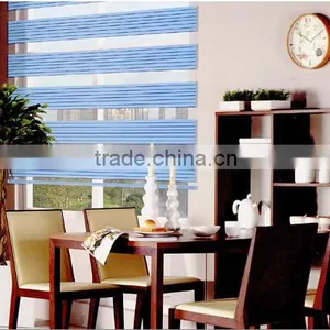 2015 Polyester Fabric Curtain Blinds Zebra Blind Supplier/zebra Blinds Sheer Fabric Shower Curtain thumbnail-2