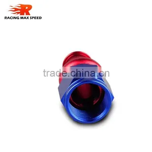 Aluminum Oil Cooler Hose Fitting Straight Push on Fitting Hose End Blue and Red 10-001-10 thumbnail-6