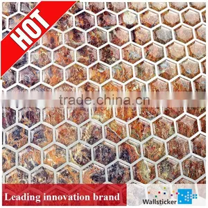 Professional Offset Printing Process Bathroom Border Tile Sticker for Home Decoration thumbnail-2