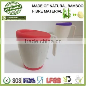 Christmas Bamboo Fiber 300ml Water Cup,colorful Coffer Mug thumbnail-2