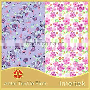 Flower Designs Painting Fabric /Antai Textile Professional Nylon Lycra Spandex Print Fabric With Flower thumbnail-5