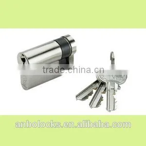 Sliding Bathroom Door Lock With Half Cylinder for Emergency thumbnail-1