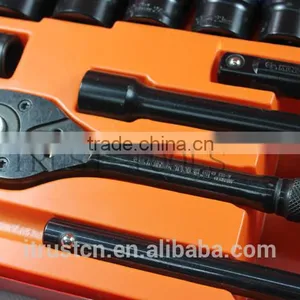 24PCS 1/2" Metal Box Socket Set 4024AAM GS KING TOOLS Made in China Quality Choice thumbnail-2